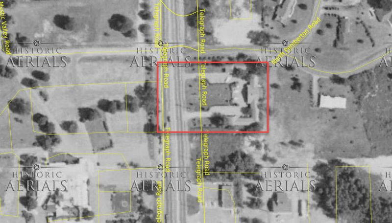 St. Cristopher Motel - 1964 Aerial